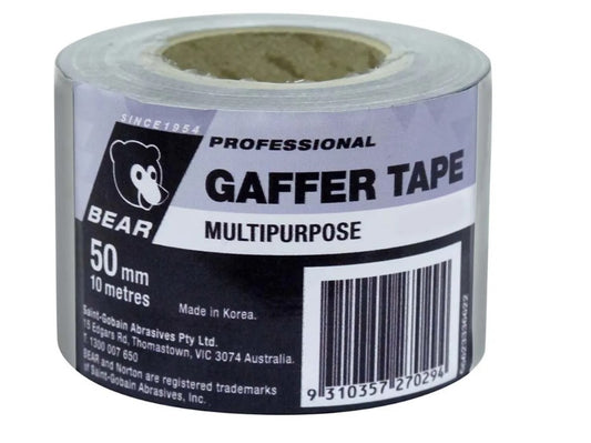 Bear Silver Multi-Purpose Gaffer Tape 50mm x10m 66623336623 tape Bear