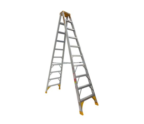 Gorilla Double sided A-frame ladder 3.0m (10ft) Aluminium 180kg Heavy Duty Industrial SM010-HD Pre-Order Ladder Gorilla Hartman Group