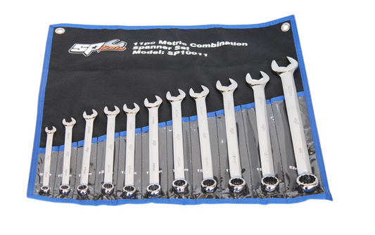 SP Tools Combination ROE Spanner Set - Metric - 11pc SP10011 Spanner Set SP Tools