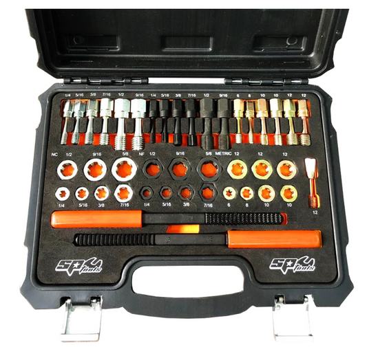 SP Tools Rethreading Kit - Automotive 42pc SP31310 Rethreading Kit SP Tools