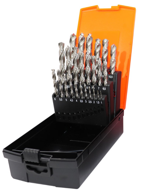 SP Tools Drill Bit Set HSS Metric -1mm – 13mm 25pc SP31391 Drill Sets SP Tools