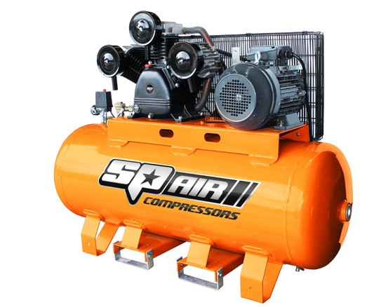 SP Tools Air Compressor - Triple Cast Iron Stationary - 7.5Hp 3 Phase 270LT SP35 Pick Up In Store Compressor SP Tools