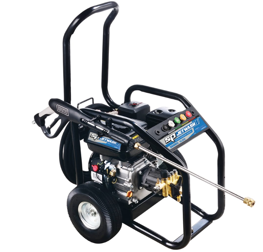 SP JetWash Pressure Washer - Petrol Heavy Duty - 3600PSI - 11.3LPM 6.5HP SP360P Pick Up In Store Pressure Cleaner SP Tools