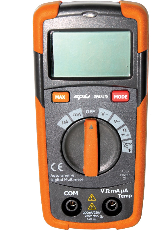 SP Tools Digital Multimeter With Temperature Gauge Pocket Size SP62015 multimeter SP Tools