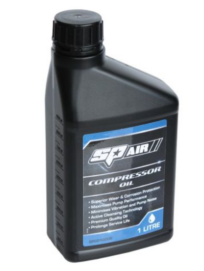 SP Tools Compressor Oil 1Ltr or 4 Ltr SPCO1000 SPCO4000 Oil SP Tools 1 Litre