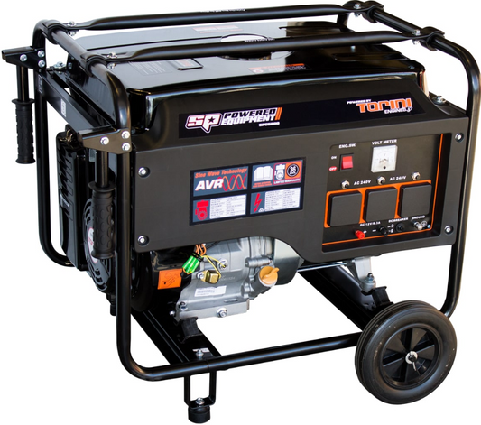 SP Tools Industrial Series Generator - 15HP 8.1KVA Torini Engine SPG8100E Pre-Order Now Generator SP Tools