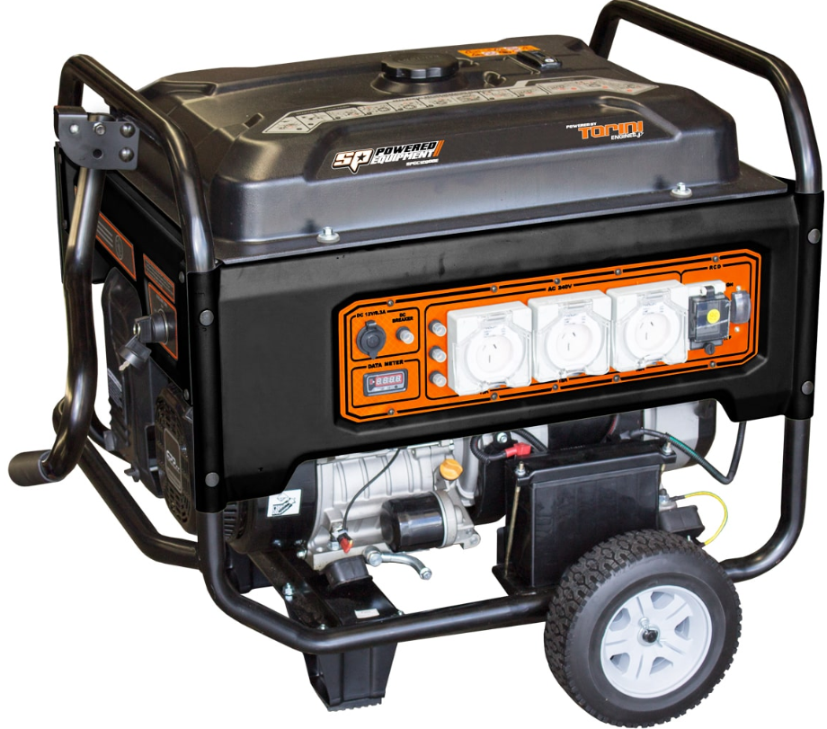 SP Tools Construction Series Generator - 20HP 12KVA Torini Engine SPGC12000E Pre-Order Now Generator SP Tools