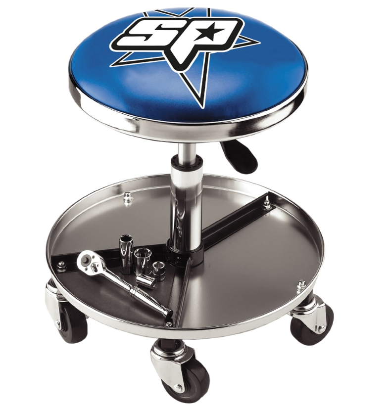 SP Tools Stool Pneumatic with storage SPR-55 Pick Up In Store Stool SP Tools