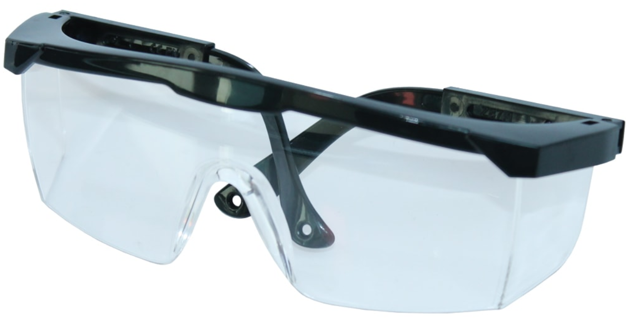 SP Tools Safety Glasses - Clear Lens Black Arms SPR80 Safety Glasses SP Tools