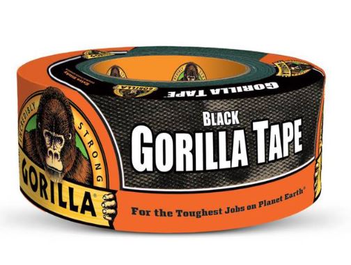 Gorilla Black Tape Roll 48mm x 11m GG60012 tape Gorilla Glues & Tapes