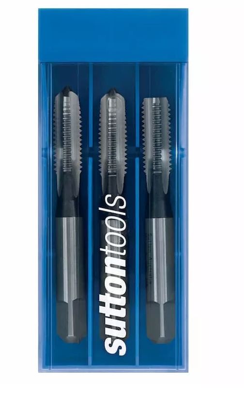 Sutton Tools T901 M5 x 0.8 Straight Flute Tap Set (3 piece) ISO529 HSS T9010500 tap set Sutton Tools