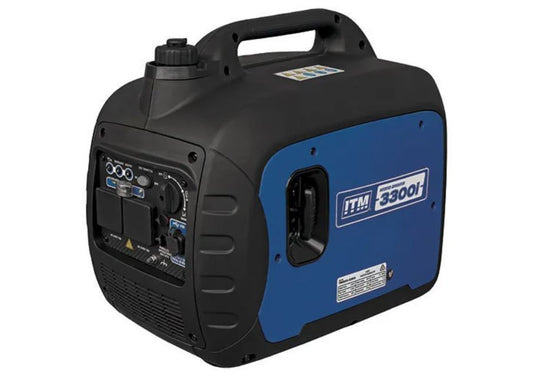 ITM Inverter Generator Petrol 3300w Peak Recoil Start TM523-3300 Pick Up In Store Generator ITM