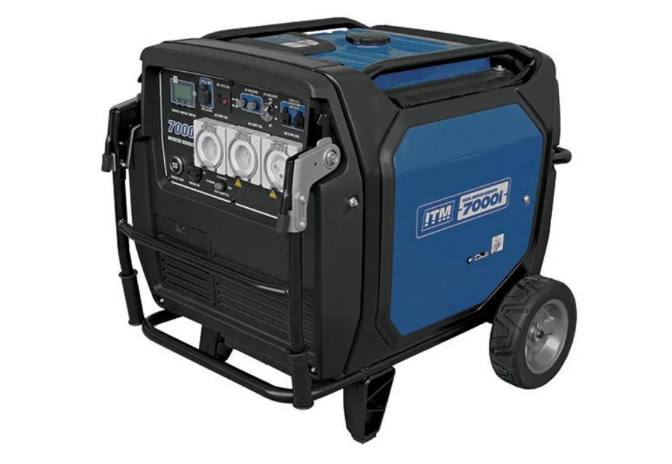 ITM Inverter Generator Petrol 7000w Peak With Electric Start TM523-7000 Pick Up In Store Generator ITM