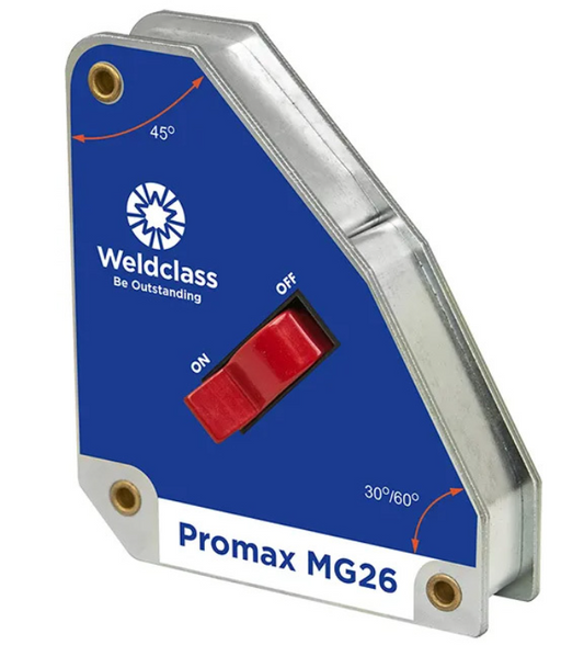 Weldclass PROMAX MG26 150x130mm On-Off Magnets WC-01886 magnet Weldclass