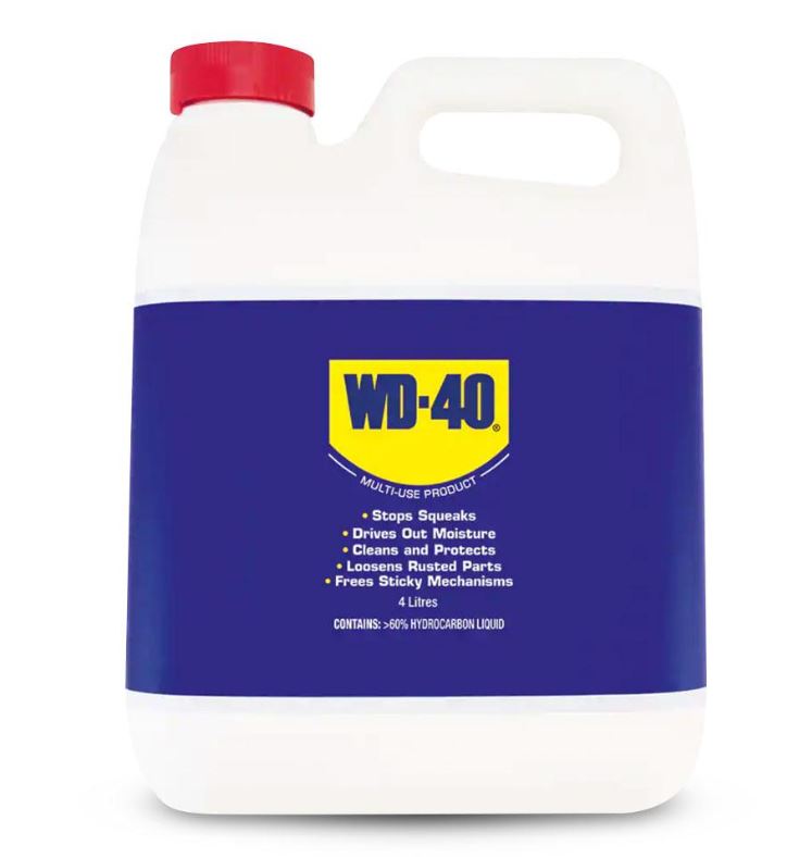 WD-40 Multi Use 4 Litre Container WD62107 Pick Up In Store Lubricants WD-40