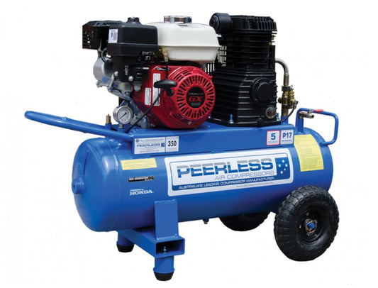 Peerless P17 Petrol Portable 350LPM Honda GX200 00128 Pick Up In Store Compressor Peerless Products