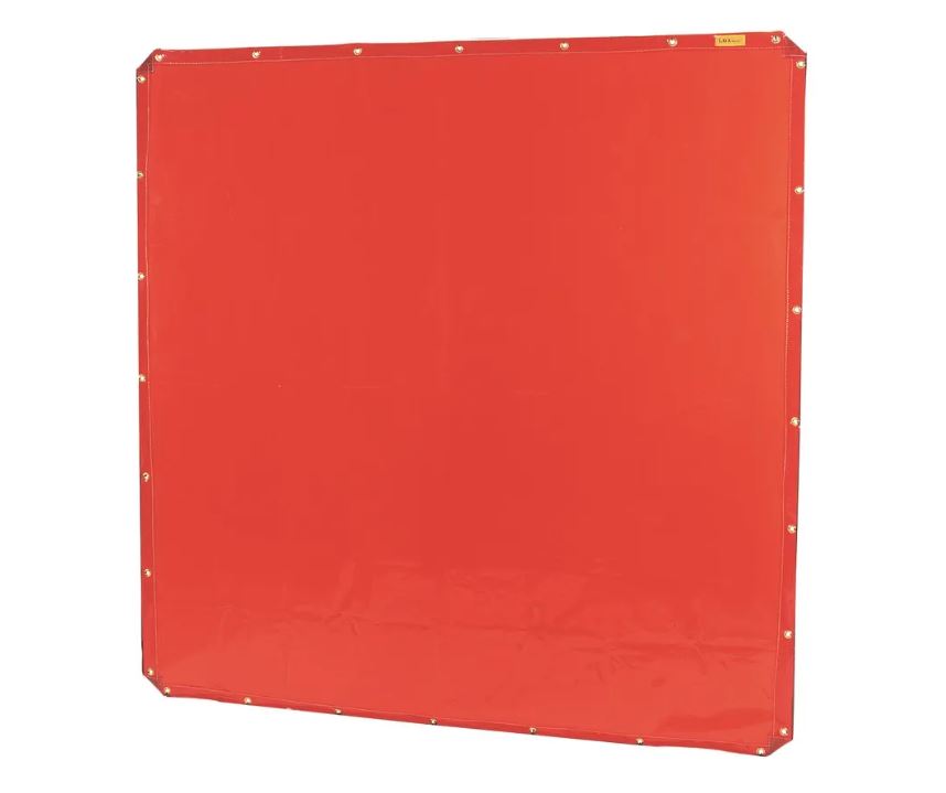 Lincoln Electric Welding CURTAIN ONLY RED1.8 Metres X 1.8 Metres 03-0418 Pick Up In Store Welding Curtain Lincoln Electric