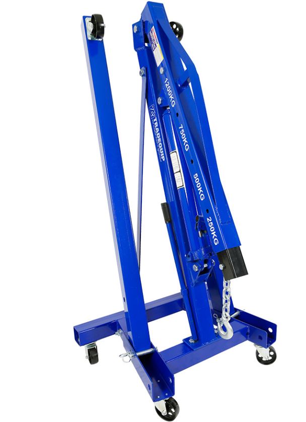 TQB Engine Crane Foldable 1200kg 1001T Pick Up In Store Engine Crane TQB Trade Quip