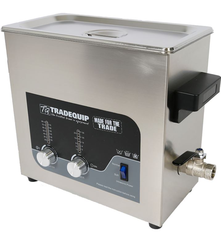 TQB Ultrasonic Parts Cleaner 6 litre 1036T Pick Up In Store Parts Cleaner TQB Trade Quip