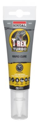 Soudal T-Rex Power Turbo White 125ml 132601 Adhesive Soudal