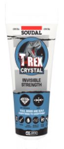 Soudal T-Rex Crystal 125ml 132603 Adhesive Soudal