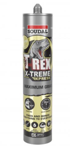 Soudal T-Rex X-Treme 290ml 134842 134841 Adhesive Soudal