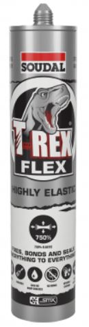 Soudal T-Rex Power Flexi 290ml 137415 137369 Adhesive Soudal