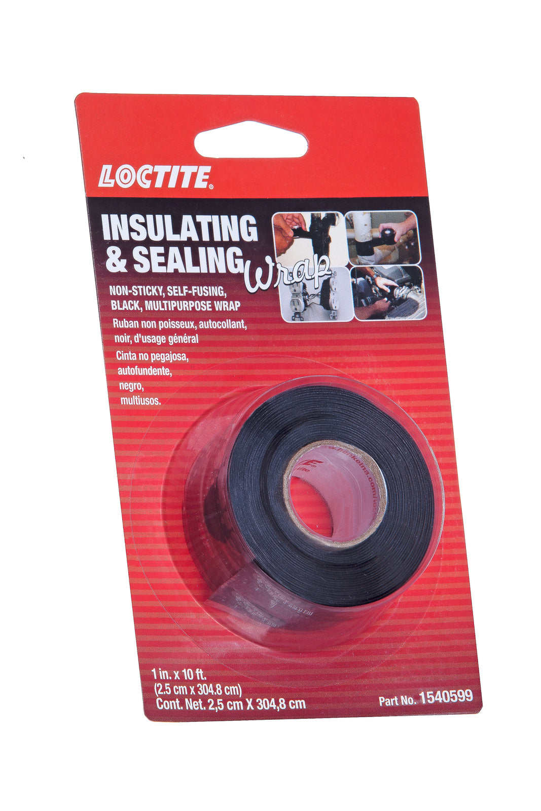 Loctite SI 5075- Insulating & Amp Sealing Wrap Black SI-5075-3.05M/LOCTITE tape Loctite