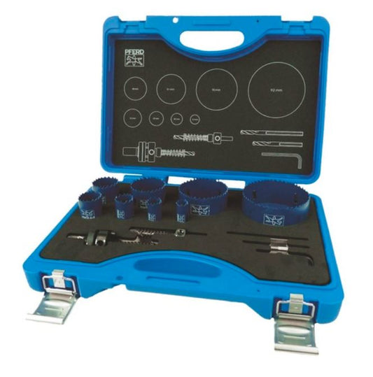 PFERD 13pc Bi-Metal Engineers Hole Saw Set 25900020 Holesaws Pferd