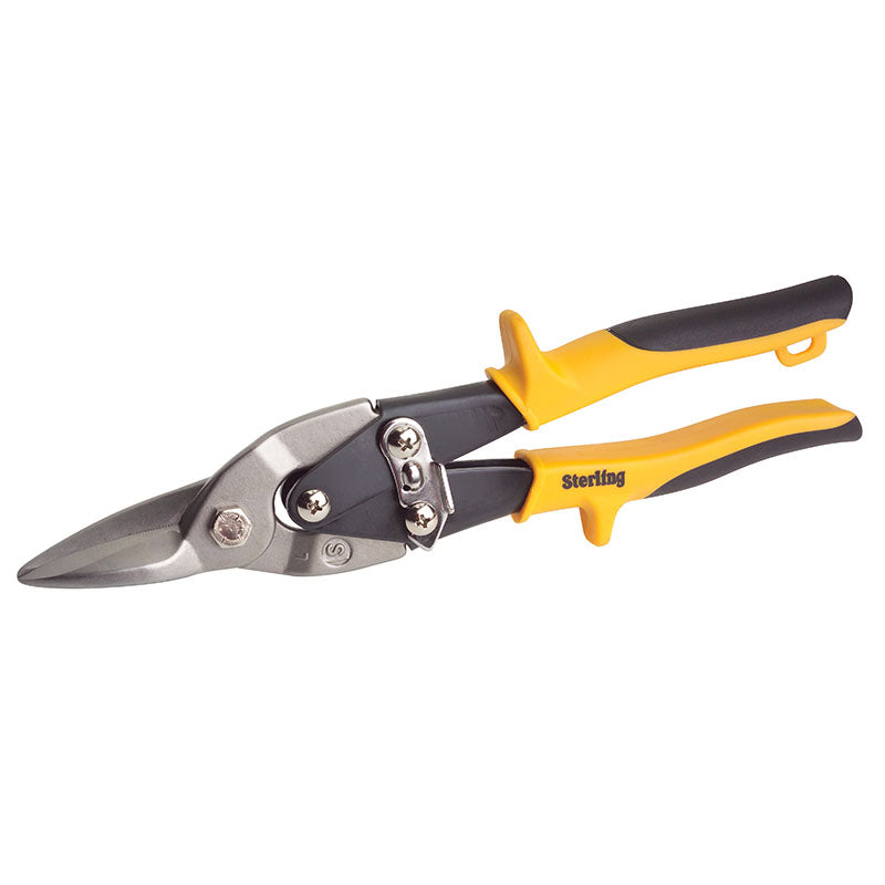 Sterling Yellow Straight Cut Aviation Snips 29-753 Snips Sterling