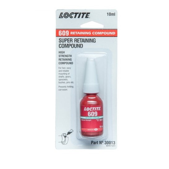 Loctite 609 Retaining Compound 10ml Bottle 609-010ML/LOCTITE Adhesive Loctite