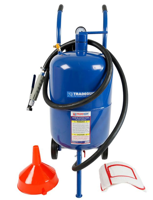 TQB Mobile Sand Blasting Kit 37 litre 3008 Pick Up In Store Sand Blaster TQB Trade Quip