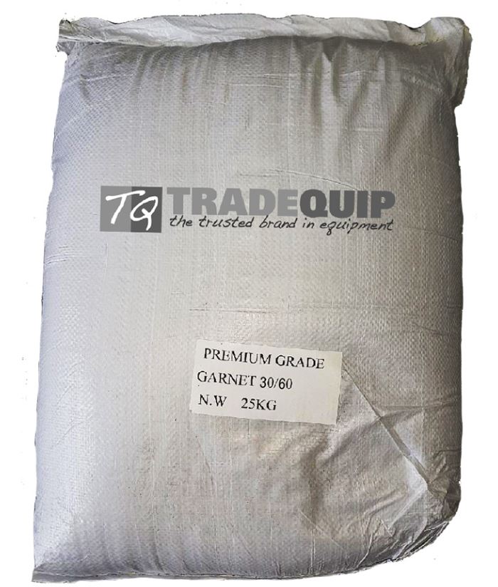 TQB Garnet Blasting Media Abrasive 30/60 25KG 3020T Pick Up In Store Abrasive TQB Trade Quip