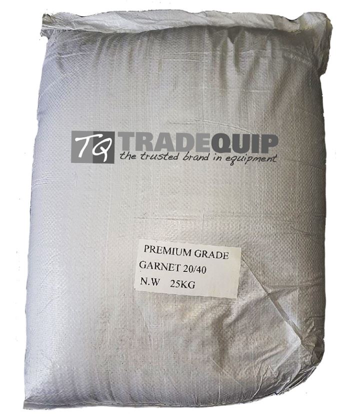 TQB Garnet Blasting Media Abrasive 20/40 25KG 3023T Pick Up In Store Abrasive TQB Trade Quip