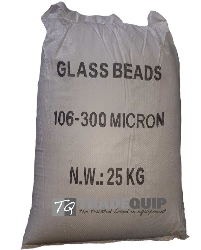 TQB Glass Beads Media Abrasive 25KG106-300mm 3025T Pick Up In Store Abrasive TQB Trade Quip