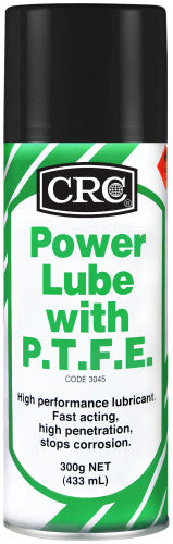 CRC Power Lube with PTFE 300gms 3045 Pick Up In Store Lubricants CRC