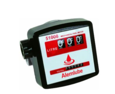 Alemlube 1” Mechanical Diesel Fuel Meter 51008 Meter Alemlube