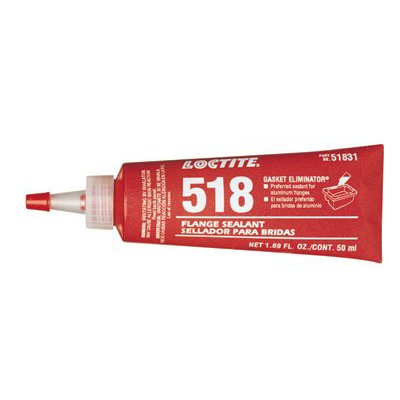 Loctite 518 Gasket Maker Flange Sealant Aluminium 50ml Tube 518-050ML/LOCTITE Adhesive Loctite