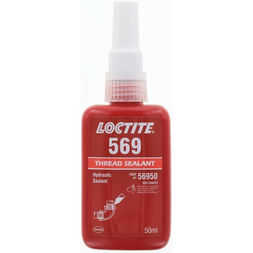 Loctite 569 Hydraulic Thread Sealant Fast Cure 50ml 569-050ML/LOCTITE Adhesive Loctite