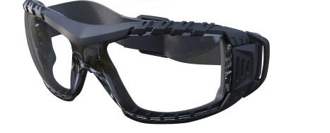 MAXISAFE Clear Safety Glasses with Gasket and Headband EVO370-GH Safety Glasses Maxisafe