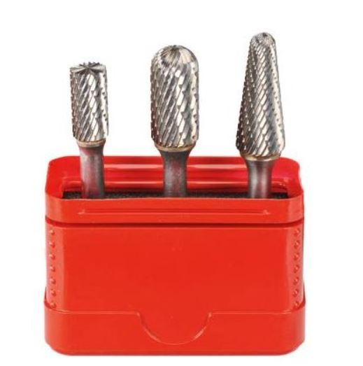 Bordo 3 Pce Express Cut Burr Set- 6400-S3 Drill Bit Bordo