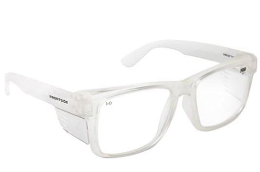 Paramount Safety Glasses Frontside Clear Lens With Clear Frame 6500 Safety Glasses Paramount Safety Products