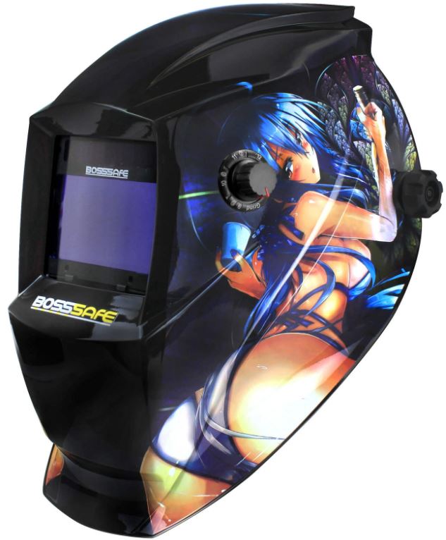 Bosssafe Siren Trade Electronic Welding Helmet 700145 helmet BossSafe