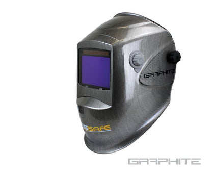 BossSafe Wide View Electronic Welding Helmet 700197 700198 700199 700200 Welding Helmet BossSafe GRAPHITE