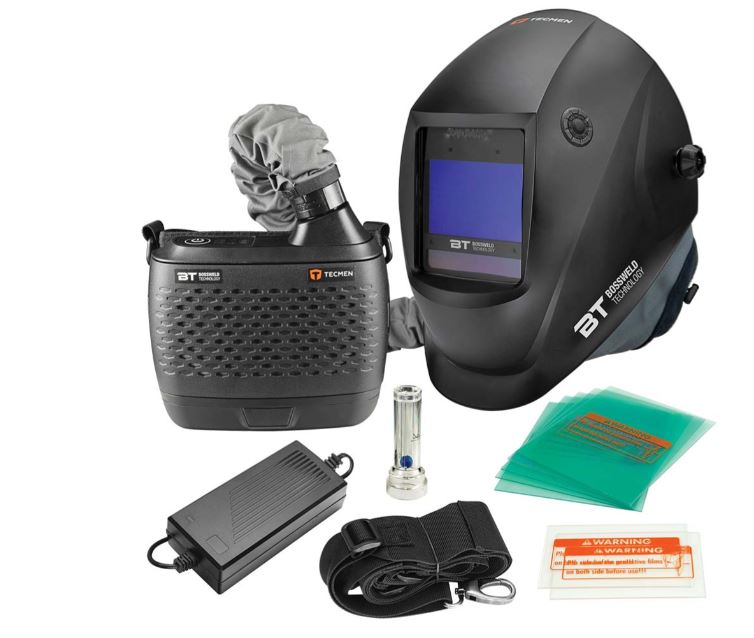 Bossweld BT Tecmen PAPR Freflow iMUX TM16 703200 Welding Helmet Bossweld