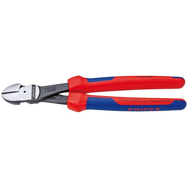 Knipex Diagonal Cutters High Leverage 250 mm 7402250SB Plier and Cutters Knipex