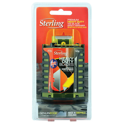 Sterling Heavy Duty Blade Dispenser (x100) 921-2D Blades Sterling