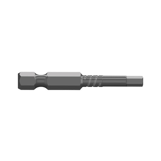 Alpha Thunder Zone Hex 4mm x 50mm Power Bit Carded CHEX450SS Drill Bit Alpha