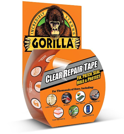 Gorilla Clear Repair Tape 8m x 48mm GG60270 tape Gorilla Glues & Tapes