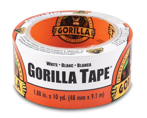 Gorilla White tape - 48mm X 9.1m GG41015 tape Gorilla Glues & Tapes